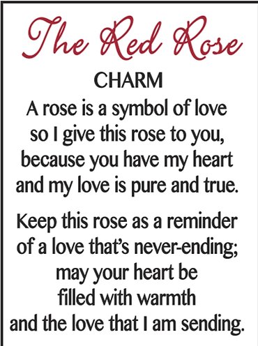 Rose Pocket Charm