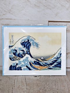 The Great Wave Quilling Card