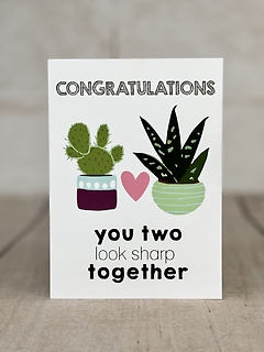 Look Sharp Together Card