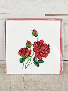 Rose Quilling Card