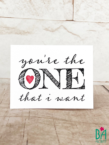 You\'re The One I Want