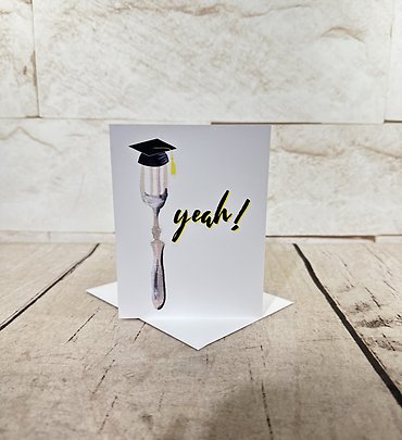 Put A Fork In It I\'m Done Card