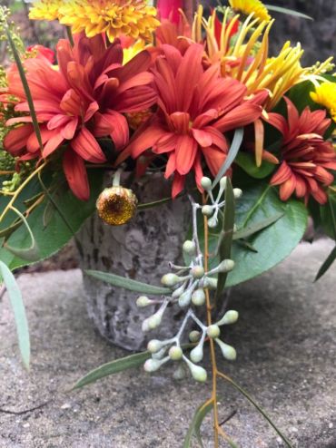 Rustic Oak Centerpiece