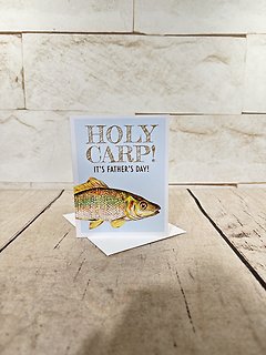 Carp Father\'s Day Card