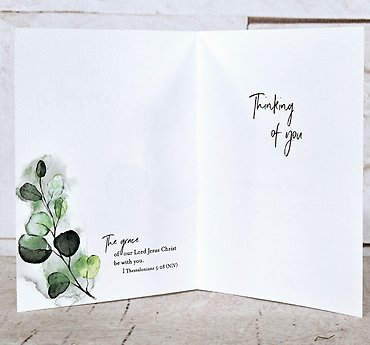 With Sympathy Card