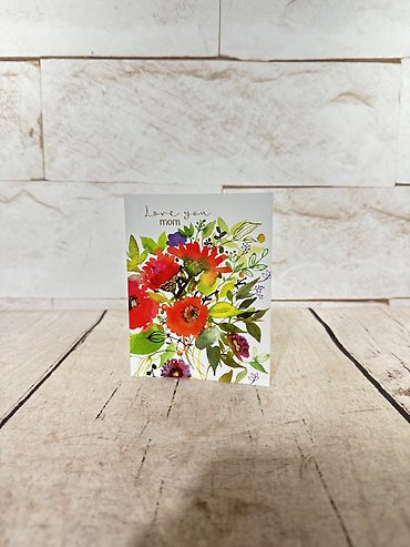 Love You Mom Card