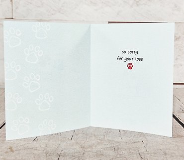 Pawprints Card