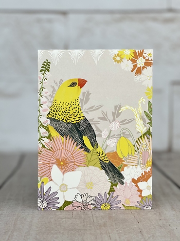 Gold Finch Thank You Card