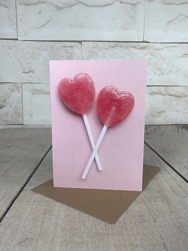 Candy Heart Card
