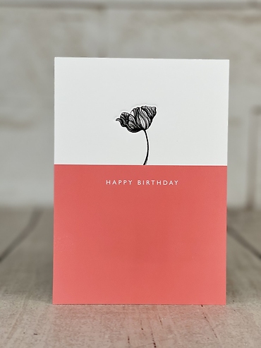 Birthday Poppy Card