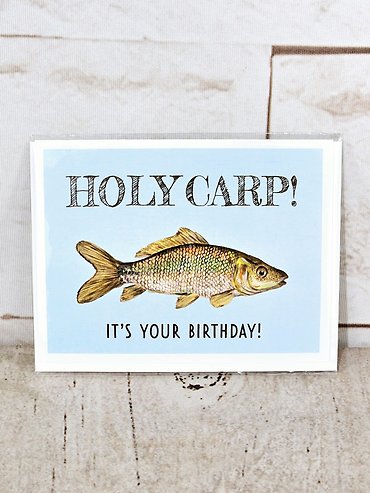 Holy Carp Card