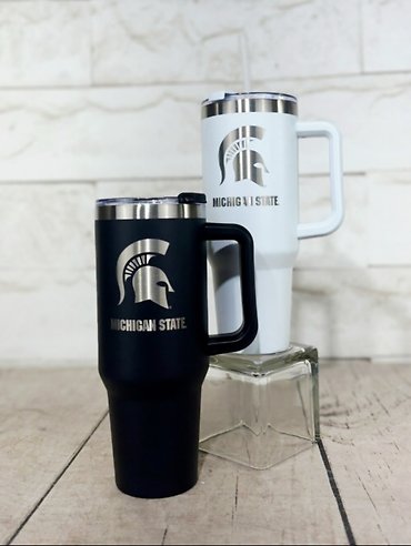 MSU Tumbler Arrangement