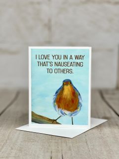 I Love You In A Way... Card