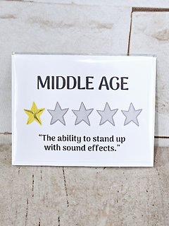 Middle Age Card
