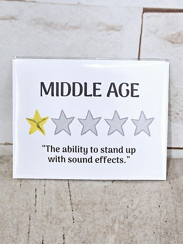 Middle Age Card