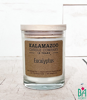 Eucalyptus Glass Candle