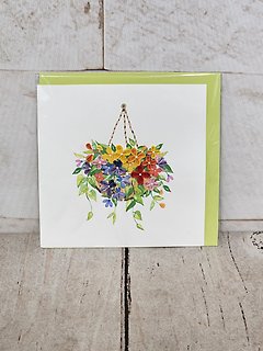 Spring Basket Quilling Card