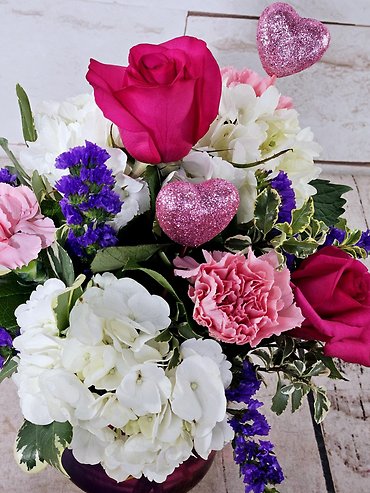 Pink Ombre Heart