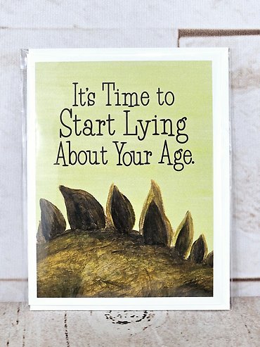Dino Birthday Card