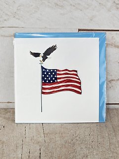 America Quilling Card