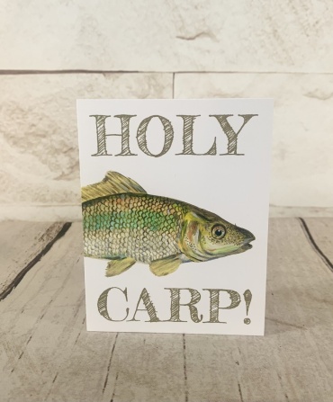 Holy Carp Card
