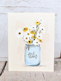 Mason Jar Card
