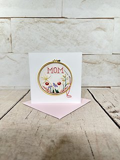 Mom Quilling Card