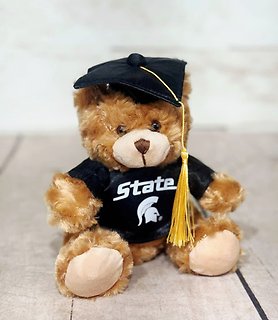 MSU Graduation Bear