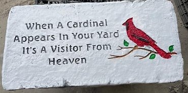 Cardinal Bench