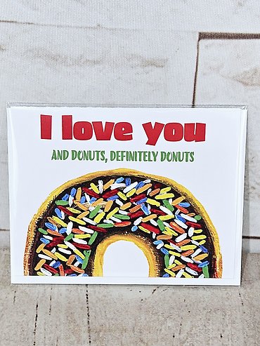 Donut Love Card