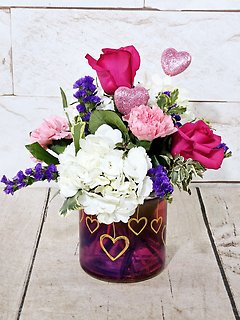 Pink Ombre Heart
