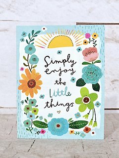 Simply Enjoy Birthday Card