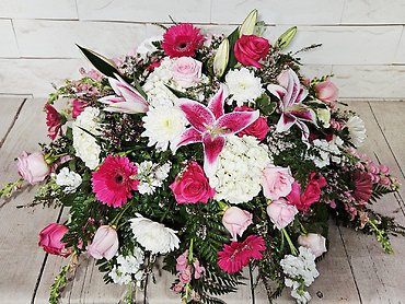Graceful Farewell Casket Spray