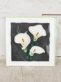 Calla Quilling Card