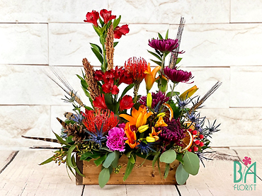 Jewel Tone Garden Box