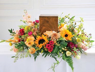 Mixed Floral Urn Tribute