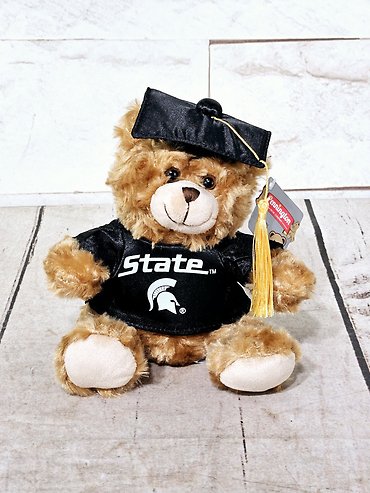 MSU Graduation Bear