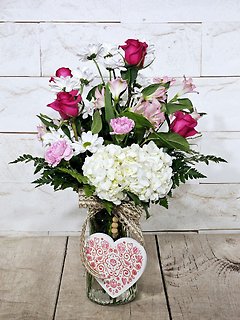 Flower Heart Art