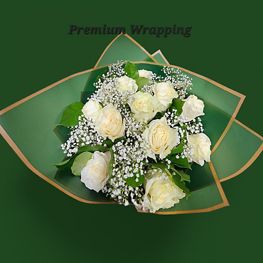 MSU Perfect Dozen Roses Loose Wrap