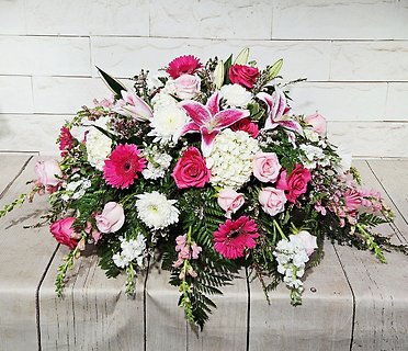 Graceful Farewell Casket Spray