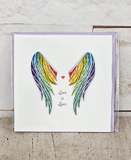 Love is Love Quilling Card