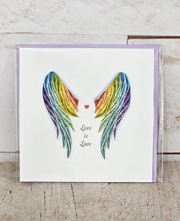Love is Love Quilling Card