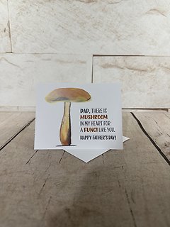 Mushroom Father\'s Day Card