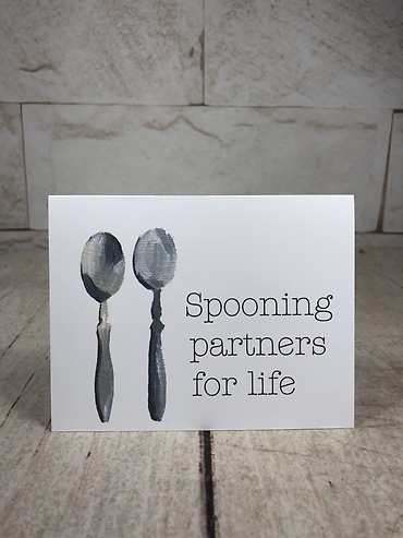 Spooning Card