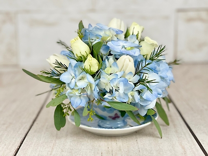 Hydrangea and Tea