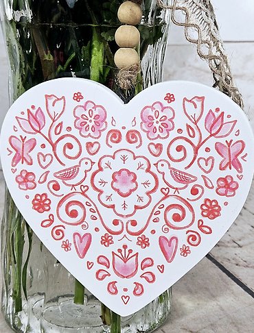 Flower Heart Art