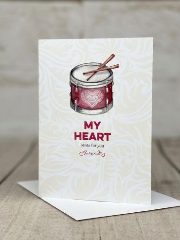 My Heart Beats for You Card